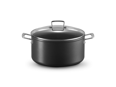 Antihaft Töpf aus Aluminium mit Deckel POT WITH HANDLES Le Creuset