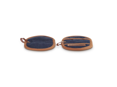 Cotton pot holder SET OF 2 OVEN HOLDERS Le Creuset