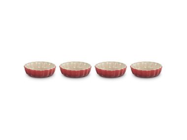 Set of 4 single-serving cake pans TRADITION Le Creuset