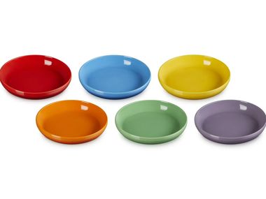 Set of deep plates in vitrified stoneware COUPE Le Creuset