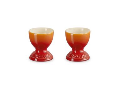 Egg cup in glazed stoneware SET OF 2 EGG CUPS Le Creuset
