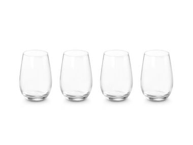 Satz von Gläsern aus Glas SET OF 4 WATER GLASSES Le Creuset