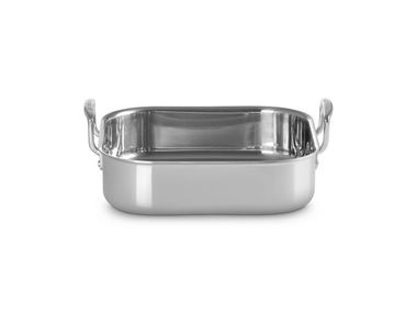 Quadratisches Backblech aus Edelstahl SQUARE ROASTING PAN Le Creuset