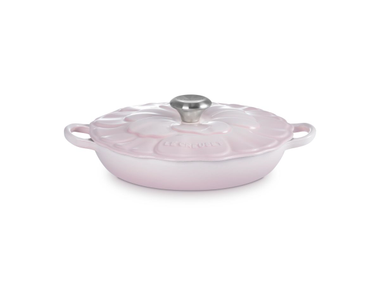 Glazed cast iron pan with decorated lid EVOLUTION Le Creuset