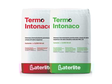 Laterlite, LECA® TERMOINTONACO LATERLITE Intonaco termico base calce o cemento