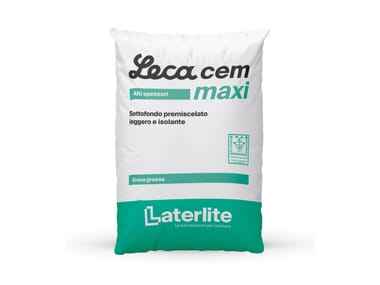 Laterlite, LECA®CEM MAXI Sottofondo alleggerito drenante ad alto spessore