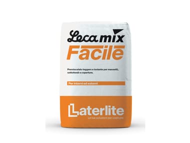 Laterlite, LECA®MIX FACILE Premiscelato in sacco per massetti alleggeriti e isolanti
