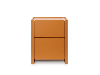 Comodino in legno con cassetti MODULA Lema