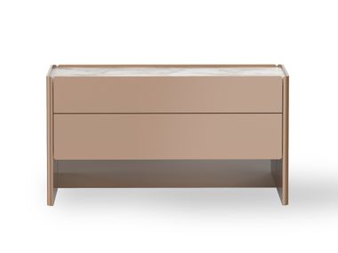 Wooden chest of drawers MODULA Lema