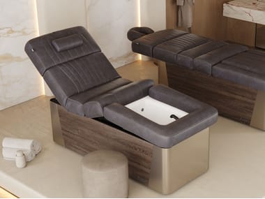 Lemi Group, VENICE HEAD SPA Lettino Spa multifunzionale con regolazione elettrica e vasca integrata