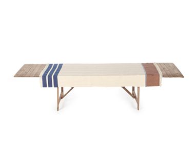Tischdecke aus Leinen MARINA STRIPE Libeco Home