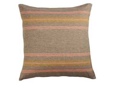 Cuscino a righe quadrato in lino NOTTING HILL Libeco Home