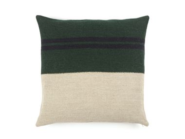 Cuscino quadrato in lino e lana OMAHA Libeco Home