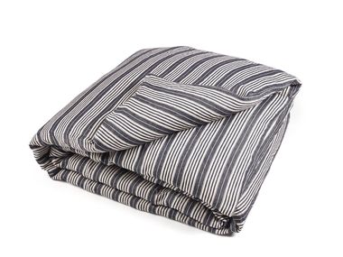 Capa de edredon com listrado de linho THE TACK STRIPE Libeco Home