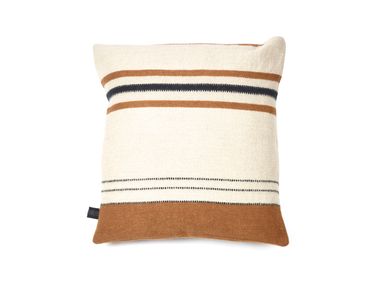 Cuscino quadrato in lino e lana FOUNDRY Libeco Home