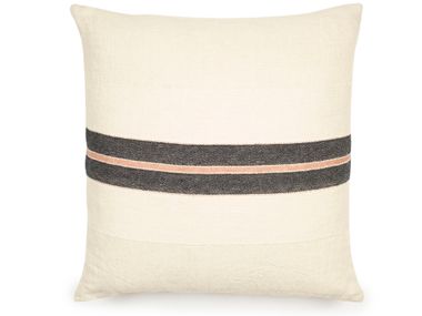 Cuscino quadrato in lino THE PATAGONIAN STRIPE Libeco Home
