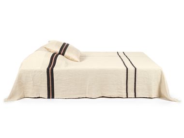Cobreleito de linho THE PATAGONIAN STRIPE Libeco Home