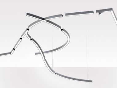 LED modulare Deckenlampe LIQUID LINE 60 A4 Lightnet