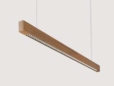 LED Pendelleuchte aus Holz MATRIC 25 GQ RQ REAL WOOD Lightnet