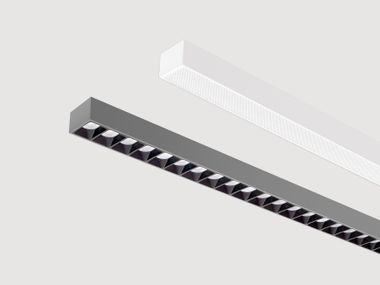 Wandleuchte / Deckenlampe aus Aluminium MATRIC 80 A6 Lightnet