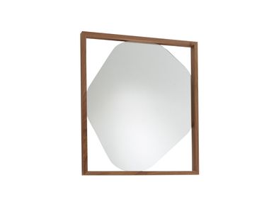 Specchio rettangolare con cornice per ingresso BELIZE Ligne Roset