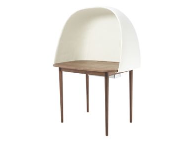 Solid wood writing desk REWRITE Ligne Roset