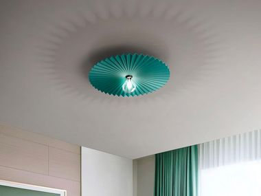 Painted metal ceiling light DOGE_S Linea Light Group