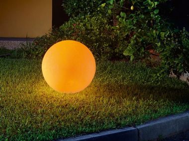 Lampada da terra per esterno a LED in polietilene OH! MARS Linea Light Group