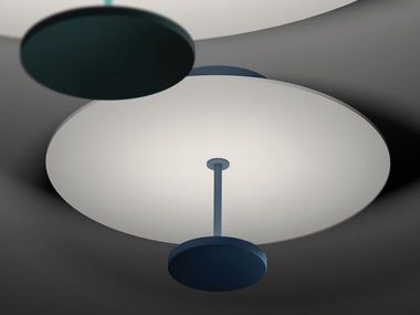 Powder coated aluminium ceiling lamp STILO_S Linea Light Group