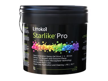 Litokol, STARLIKE® PRO Gel epossidico decorativo per la stuccatura di fughe