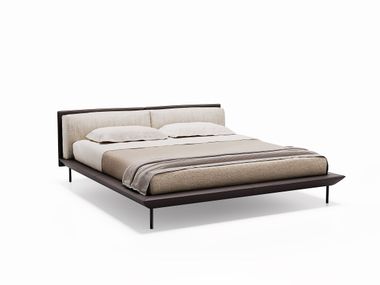 Doppelbett aus Stoff mit Polsterkopfteil GREENE Living Divani