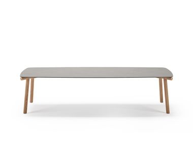 Garden table with porcelain stoneware top KASUMI Living Divani