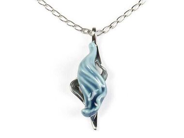 Halskette aus Porzellan AQUARIUM PENDANT Lladró