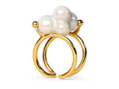 Ring aus Porzellan BUBBLES RING Lladró