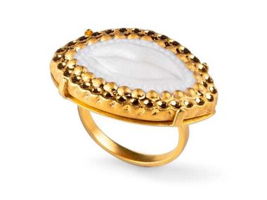 Ring aus Porzellan KISS RING Lladró