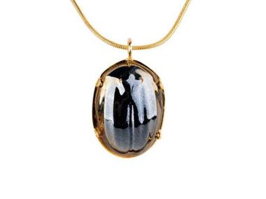 Halskette aus Porzellan SCARAB PENDANT Lladró