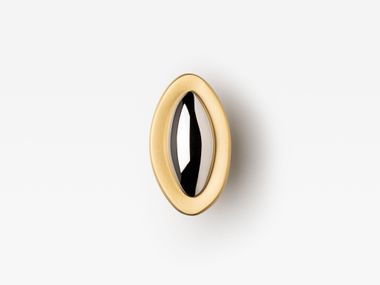 Brass furniture knob DUET Lo & Co Interiors