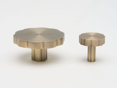 Brass furniture knob TROPEZ Lo & Co Interiors