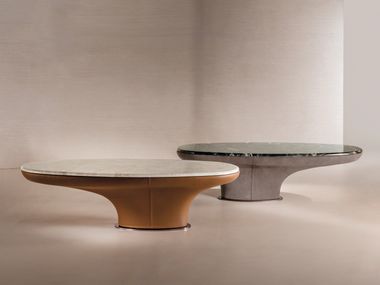 Monolithic low coffee table VEGA LARGE Longhi