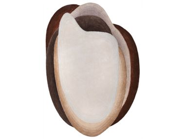 Viscose and wool rug LAVA 003-TB Loominology