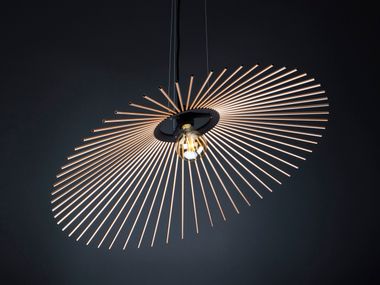 Anodized aluminium pendant lamp GALAXY Loomiosa