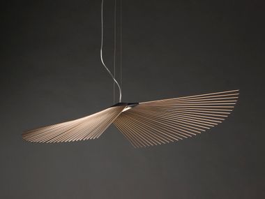 Anodized aluminium pendant lamp LIBRA Loomiosa