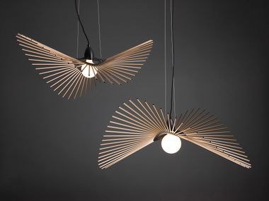 Anodized aluminium pendant lamp MODEL 8 Loomiosa