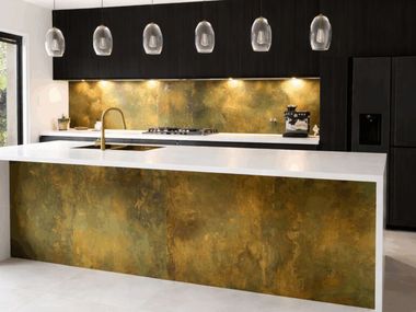 Metal sheets for design and architectural applications BRASS JUNGLE Lost Cowboys