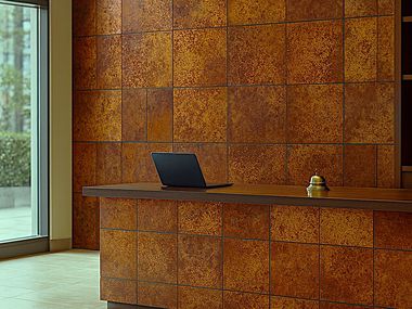 Metal sheets for design and architectural applications COPPER GALAXY Lost Cowboys