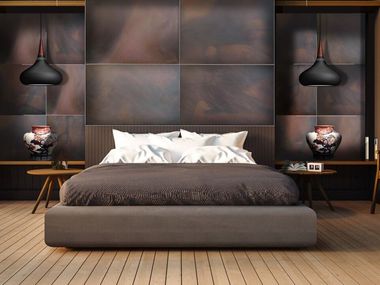 Metal sheets for design and architectural applications COPPER SILVER SHADOW Lost Cowboys