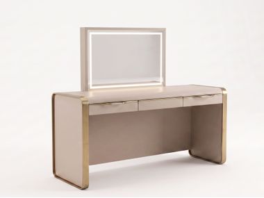 Leather dressing table CAPRI Ludovica Mascheroni