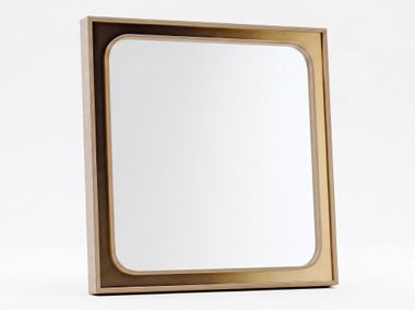 Square framed mirror DORIAN Ludovica Mascheroni