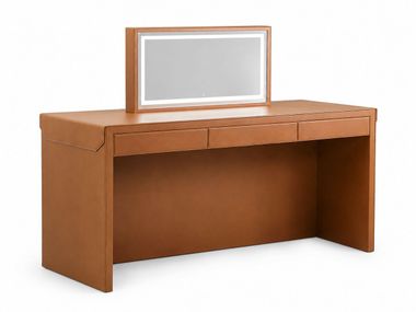 Leather dressing table SOMNIUM Ludovica Mascheroni