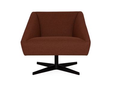 Fauteuil à branches en tissu AMARCORD Luxy